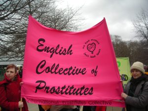 English Collective of Prostitutes Protest